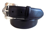 AL BERES 1 & 1/2" CARLO Buckle in .925 Sterling Silver Style #AB128S - AL BERES