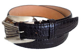 AL BERES 1.5" EUROPEAN RICO BUCKLE IN .925 STERLING SILVER USA #AB129S - AL BERES