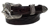 1” MERMAID 3 Piece Buckle Set in .925 Sterling Silver - AL BERES