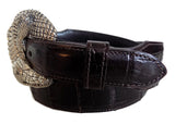1.5" ALLIGATOR "Buckle Only" in .925 Sterling Silver - AL BERES