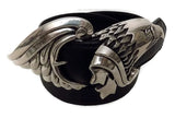 1½” GRAND EAGLE 2 Piece Buckle Set in .925 Sterling Silver - AL BERES