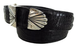 1½” DONATELLO 3 Piece Buckle Set in .925 Sterling Silver - AL BERES