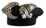 1½” GRAND EAGLE 2 Piece Buckle Set in .925 Sterling Silver - AL BERES