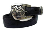 1” ADONIS 3 Piece Buckle Set in .925 Sterling Silver - AL BERES