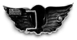 1” SKULL HEAD Buckle in .925 Sterling Silver - AL BERES