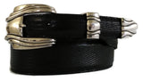 1” CYLON 3 Piece Buckle Set in .925 Sterling Silver - AL BERES